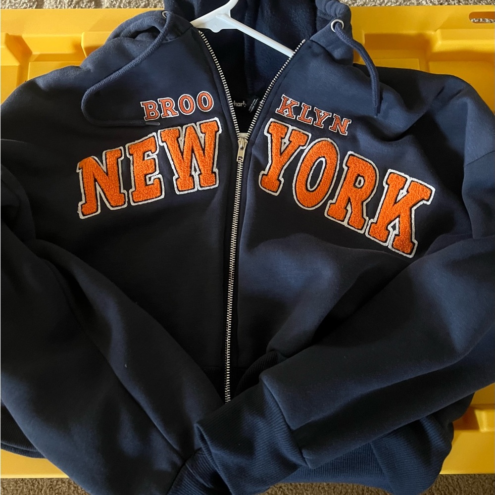 Navy Blue New York Hoodie